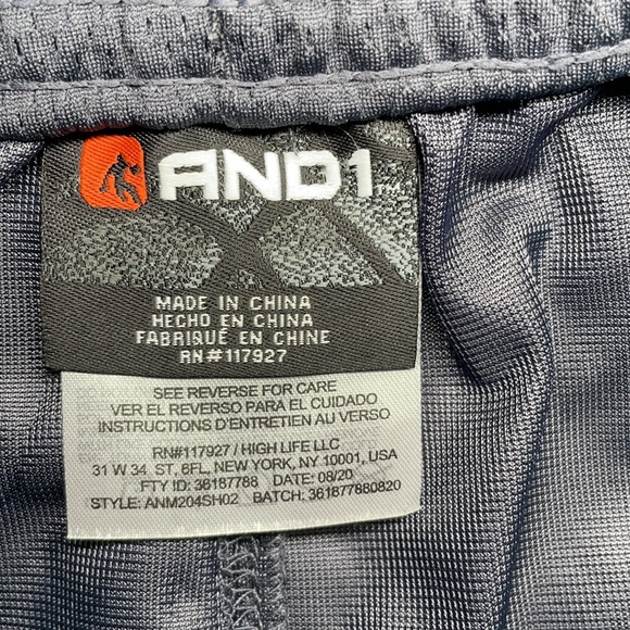 AND1 SHORTS - Picture 3 of 7